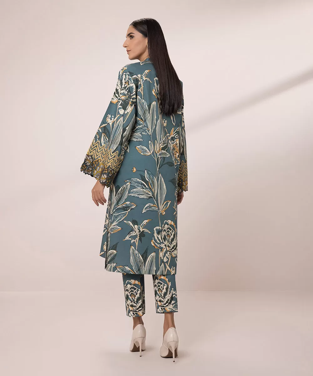 2 Piece - Embroidered Lawn Suit