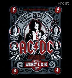 ACDC Public Enemy Unisex Tee