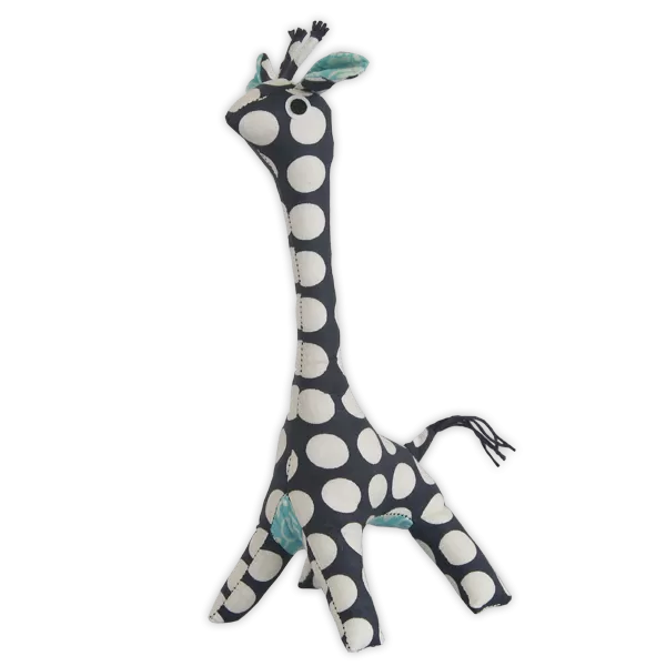 Balizen Clothing & Kids by zen zen - Patchwork Baby Giraffe l Indigo