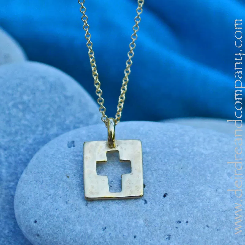 Be Amazed by Grace Gold Cross Necklace