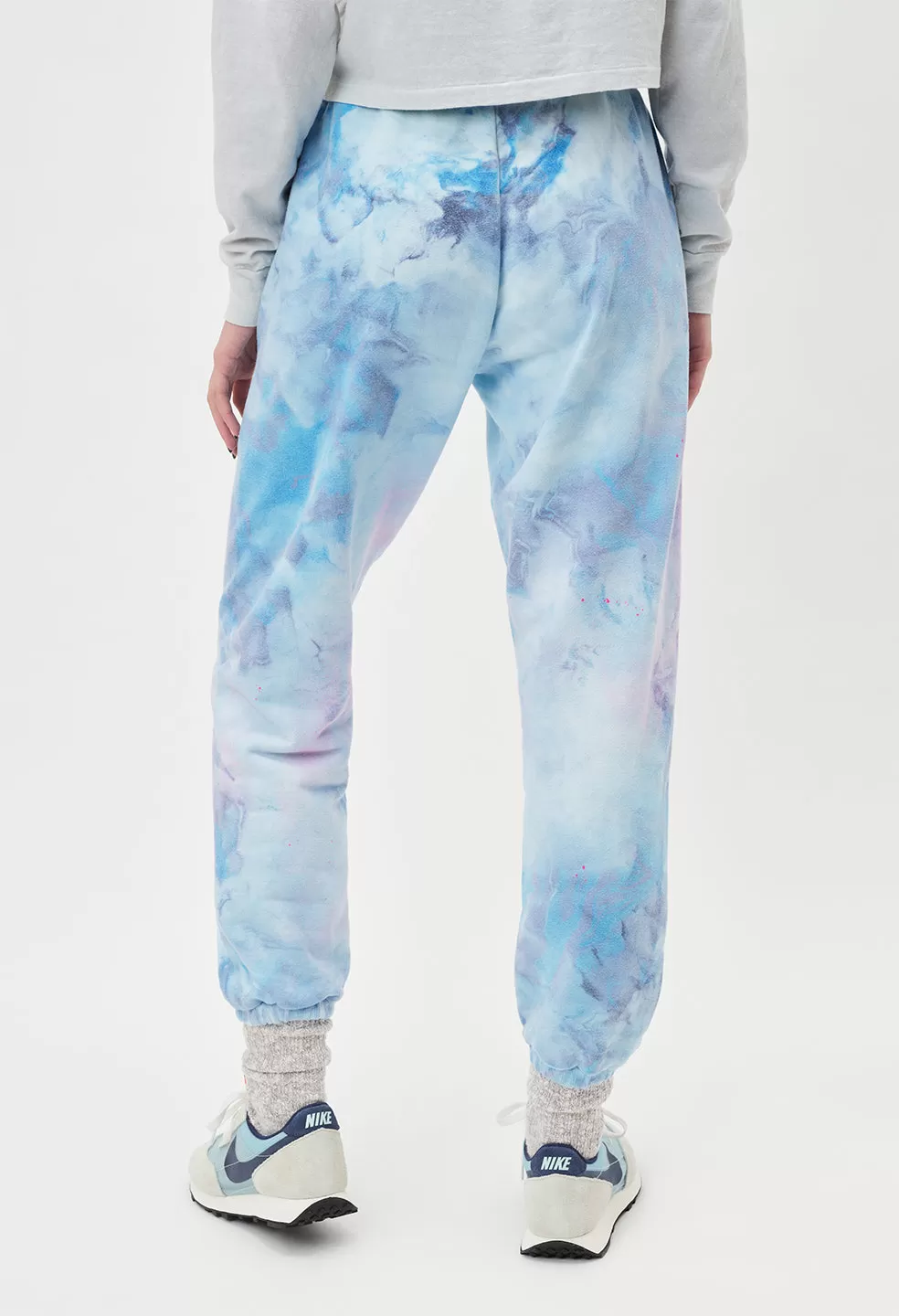 Belted Sweatpants / Vapor Dye