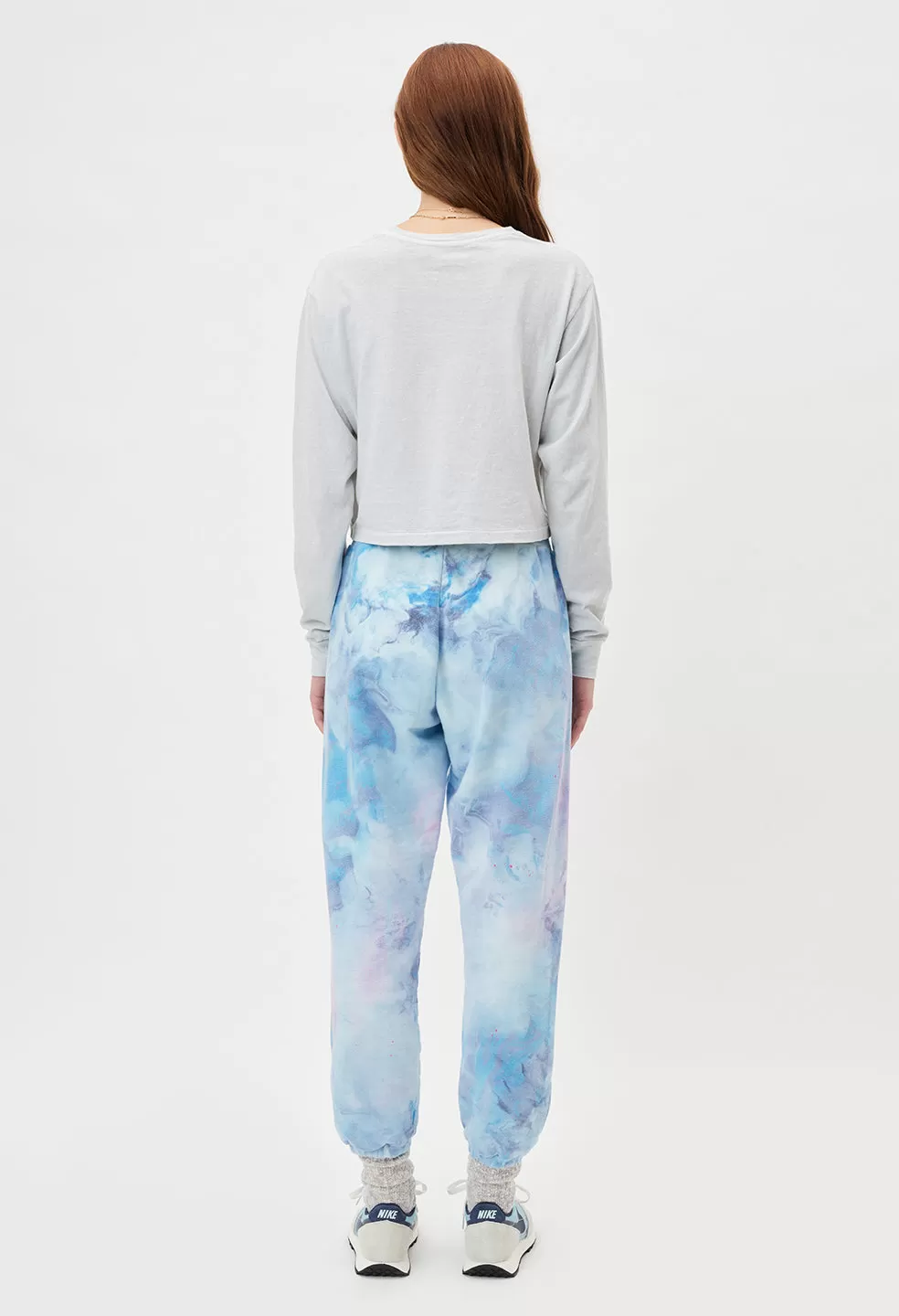 Belted Sweatpants / Vapor Dye