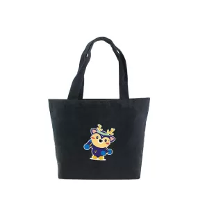 Black Canvas Tote Bag 30*20*10cm