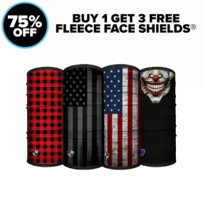 BUY 1 FLEECE FACE SHIELD ® GET 3 FREE