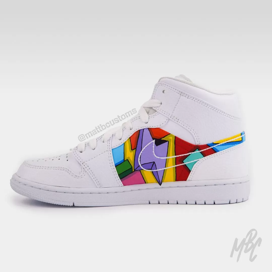 Cartoon Freestyle - Jordan 1 Mid Custom