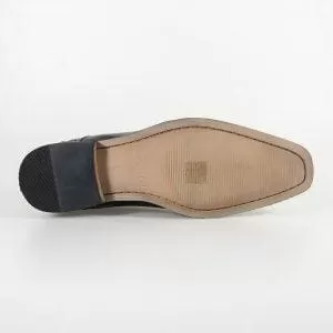 Cavani John Black Men's Leather Shoes