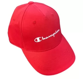 Champion 6 panel baseball cap 804877 RS046 HRR red