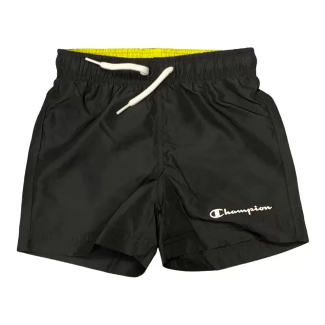 Champion children's outfit t-shirt and shorts 306051 YS109 SLH yellow black