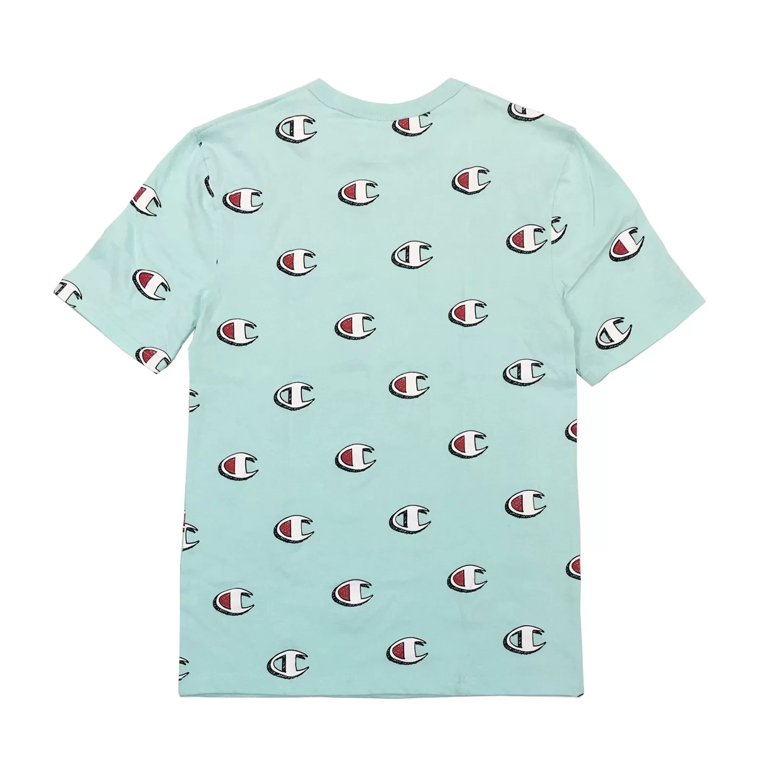 CHAMPION LIFE SCRIBBLE LOGO TEE (Mint)