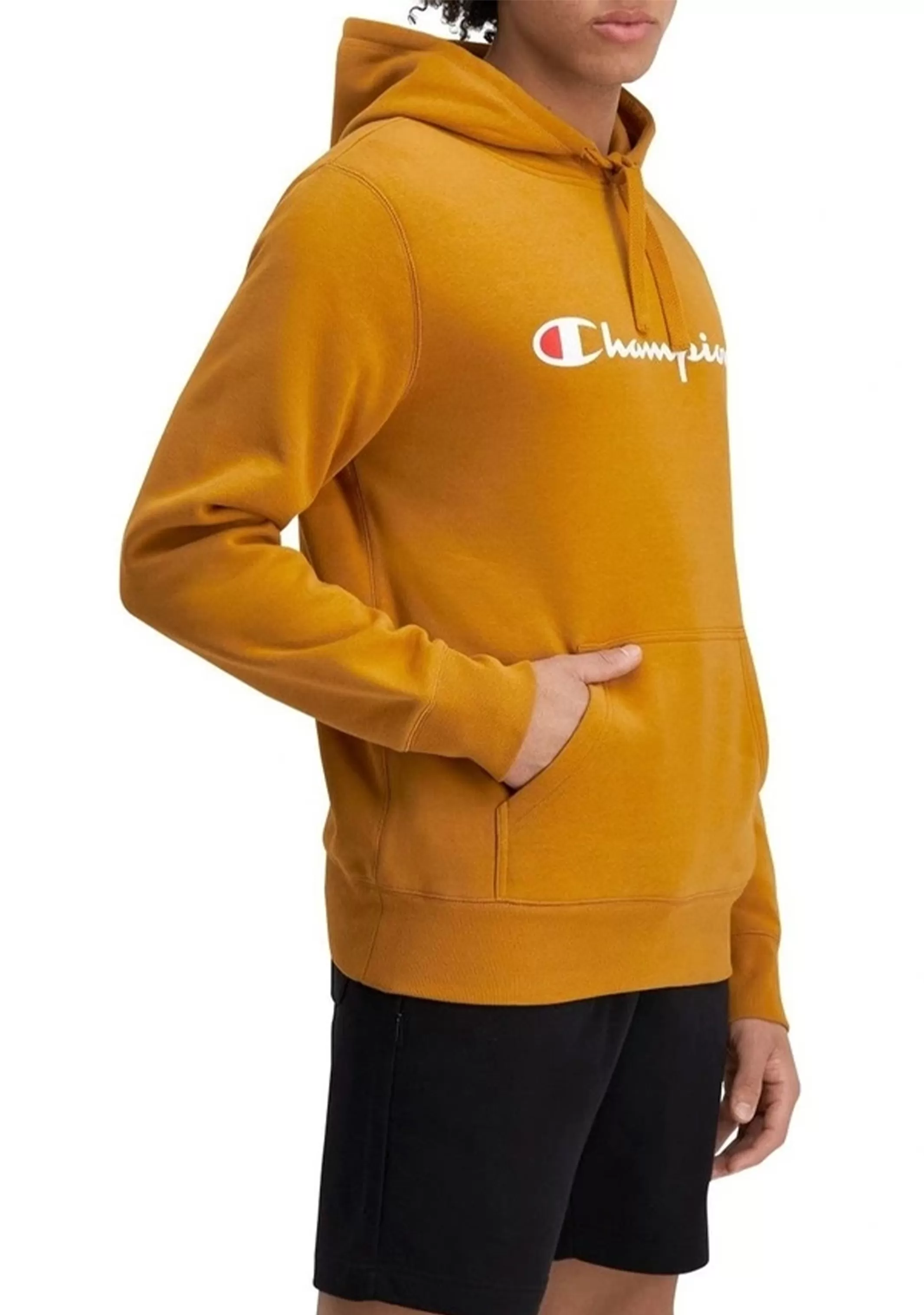 Champion Mens Script Hoodie Miss Honey <br> AY79N XPJ