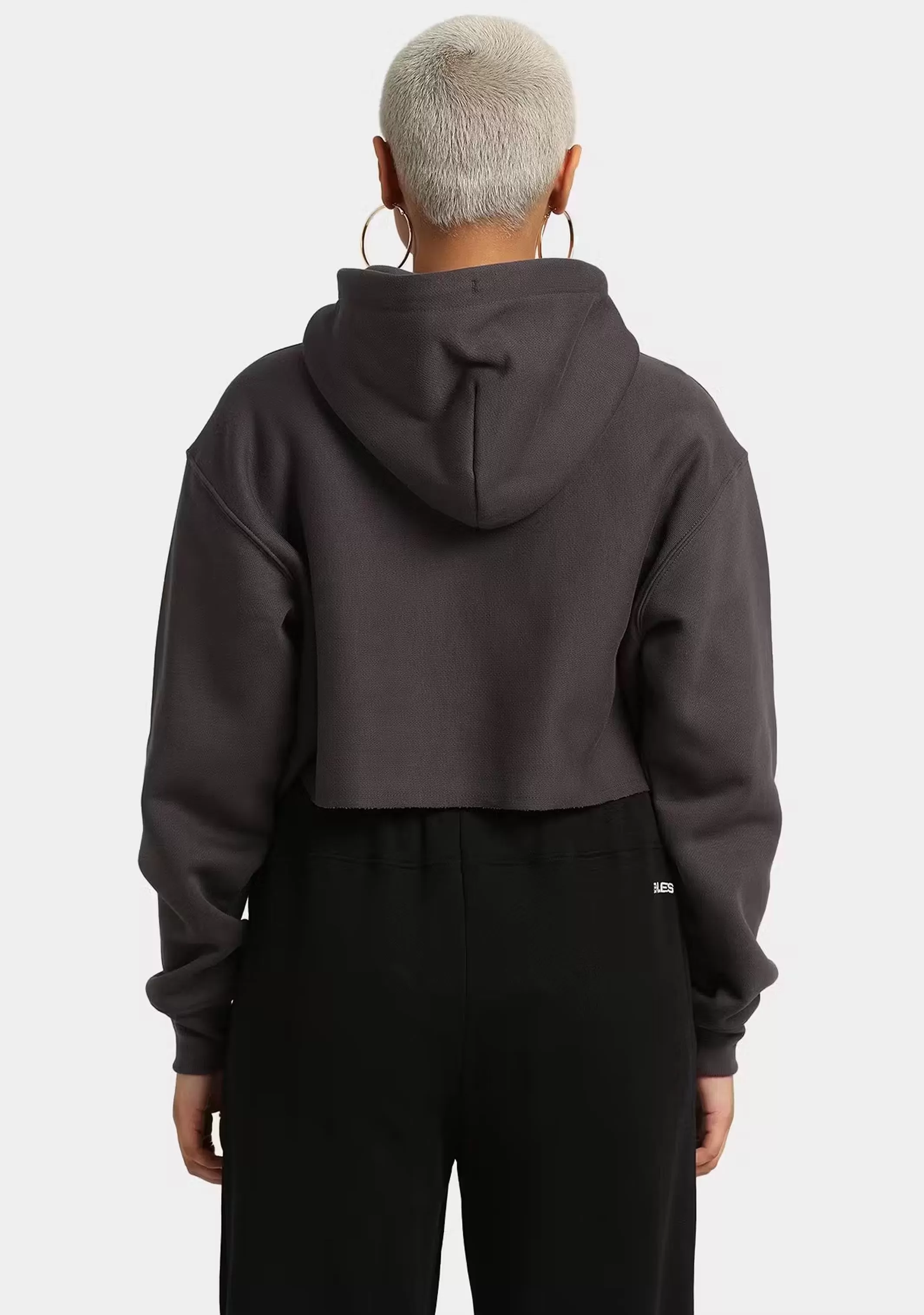 Champion Women's Reverse Weave Dye Cropped Hoodie <br> CRYLN FWB