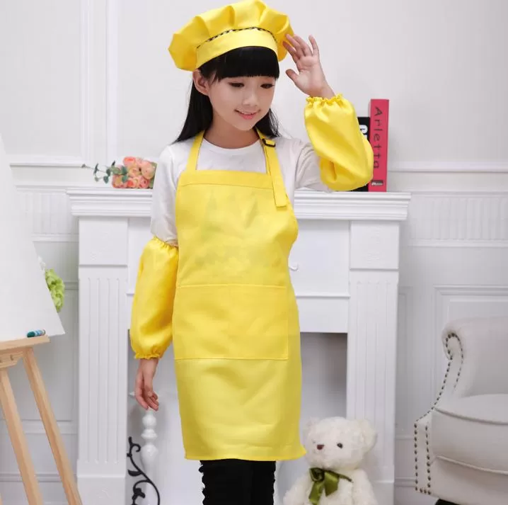 Children's Adjustable Apron Set