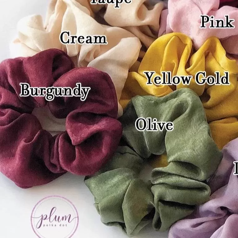 Christmas Hair Scrunchie Gifts Party Favors | Multiple Colours (SALE)