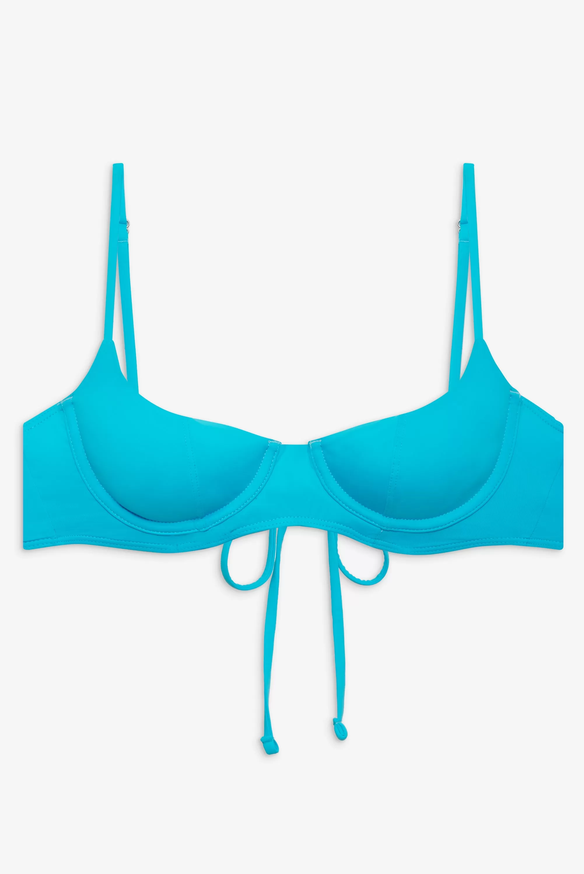 Cola Underwire Bikini Top - Morning Blue