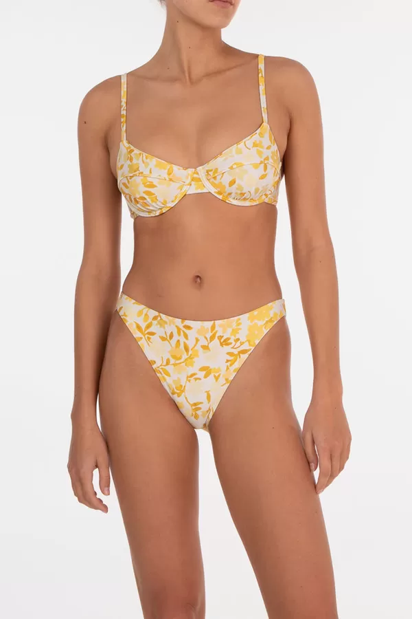 Daffodil balconette bikini