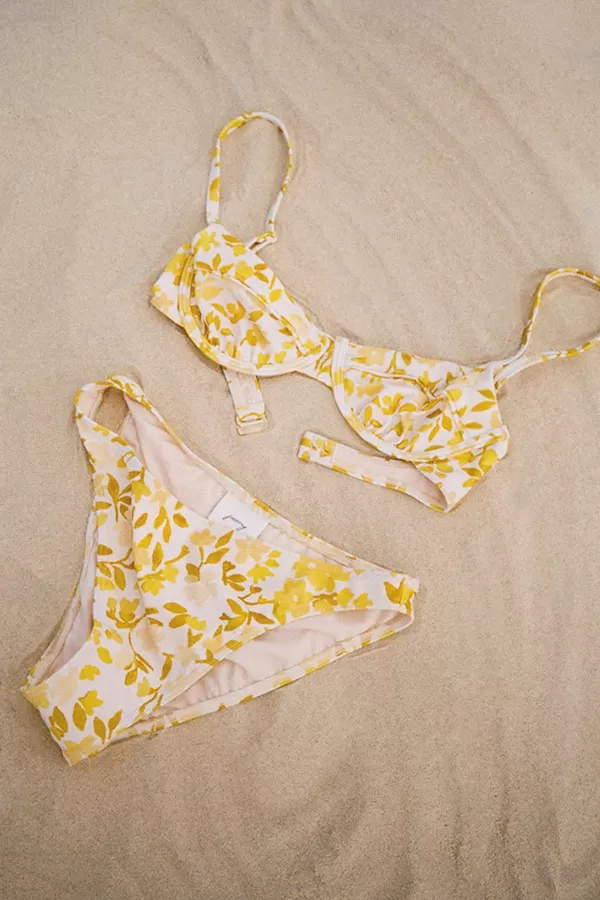 Daffodil balconette bikini