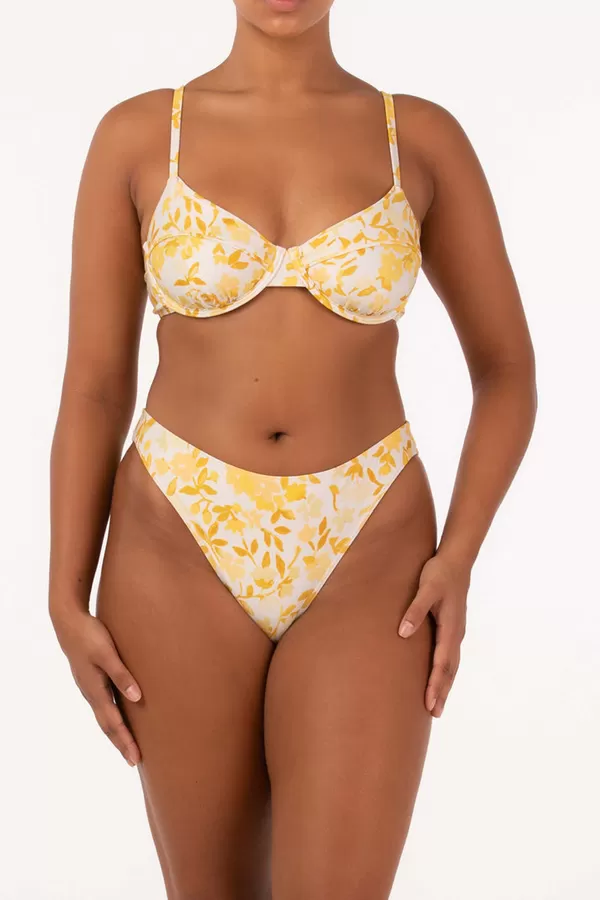 Daffodil balconette bikini