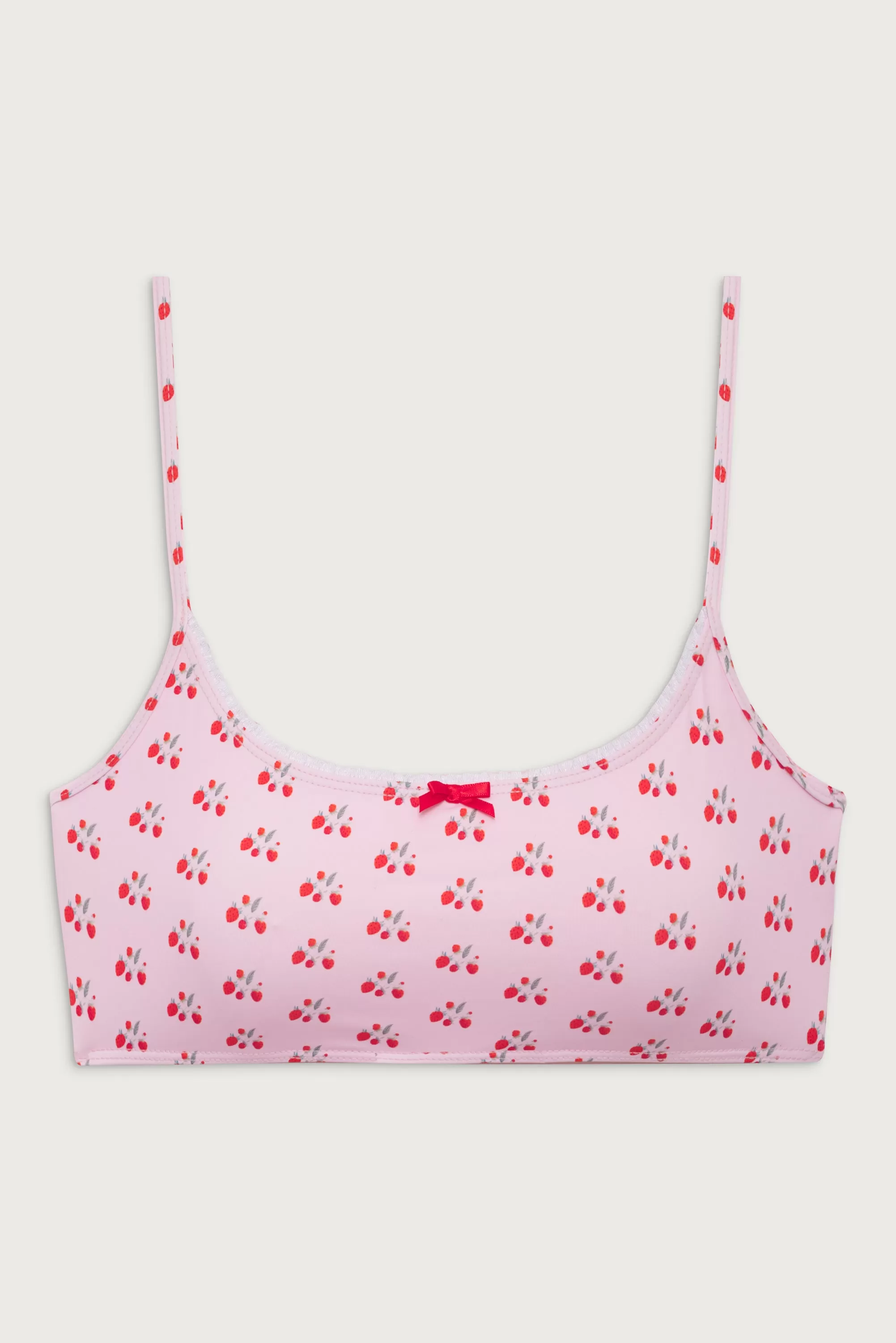 Dallas Bralette Bikini Top - Baby Berry