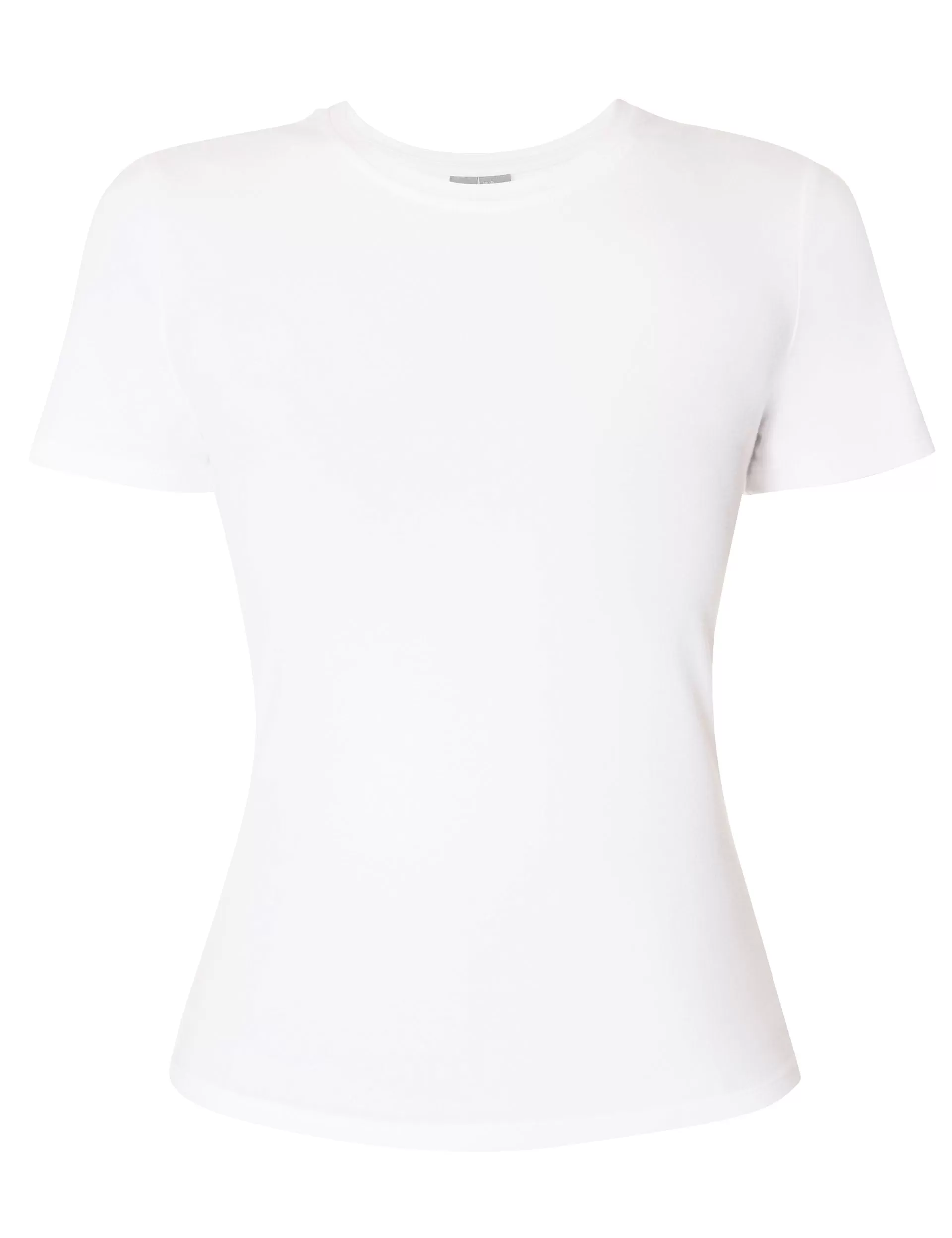 Essential Sculpt Short Sleeve Top - White