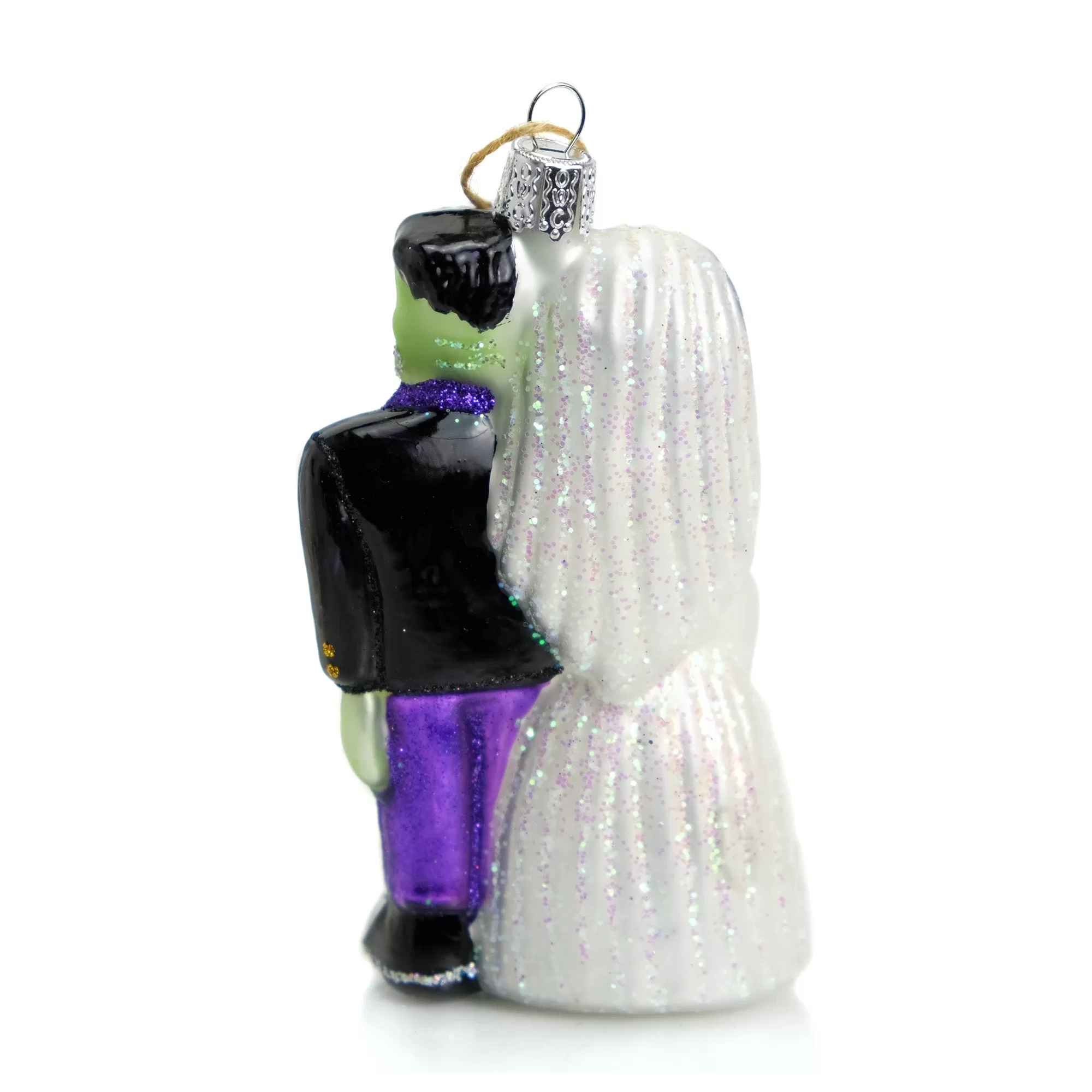 Frankenstein and Bride Ornament