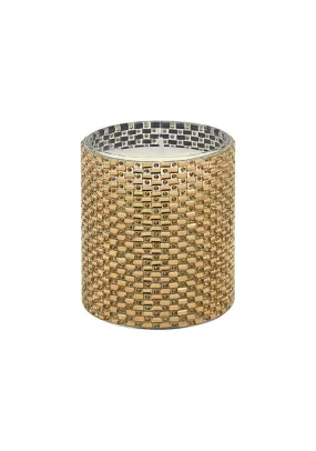 Gold Diamante Candle