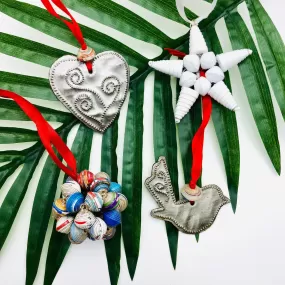 Handcrafted Christmas Bulk Ornaments (60 Pack)