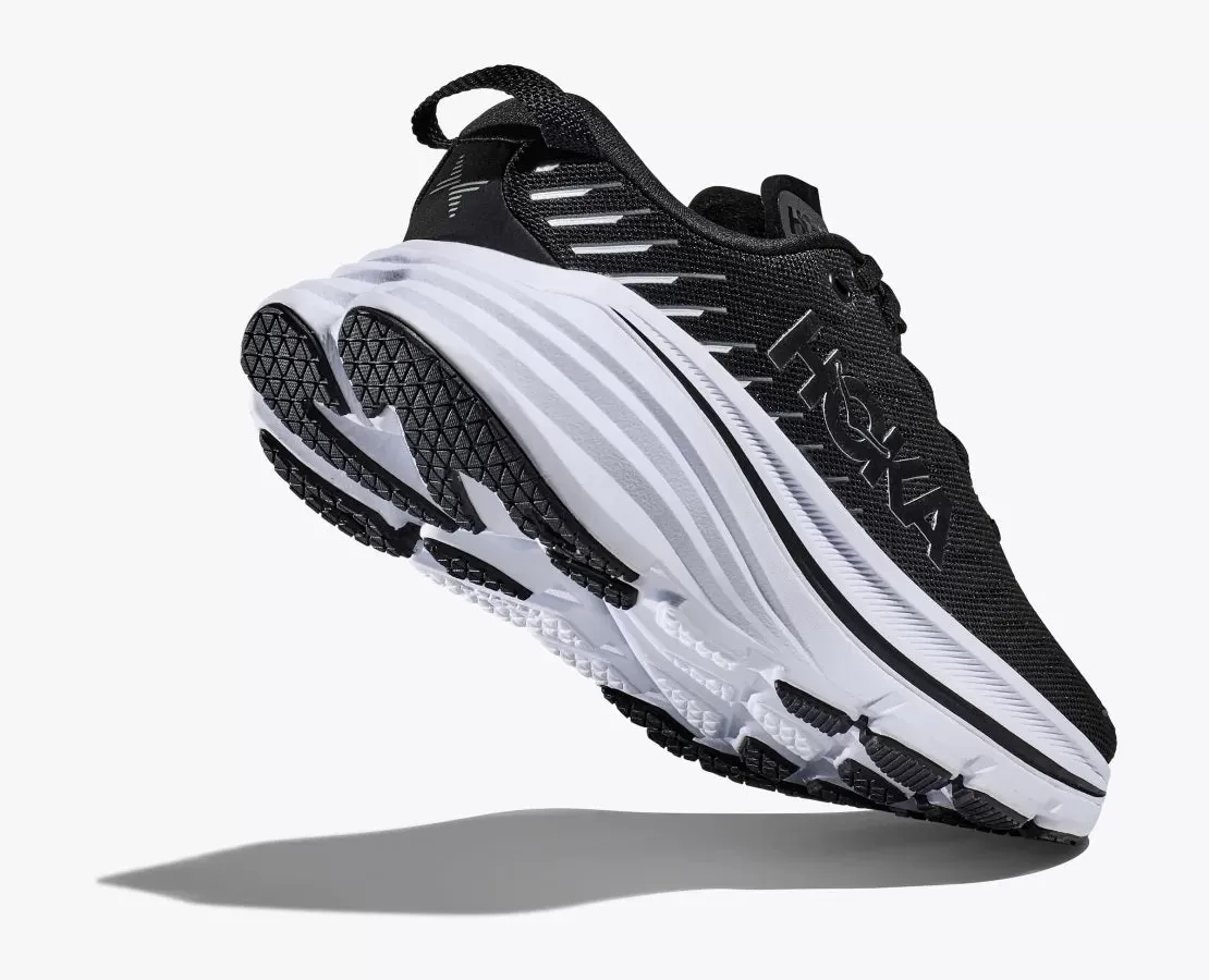 'HOKA' Men's Bondi X - Black / White