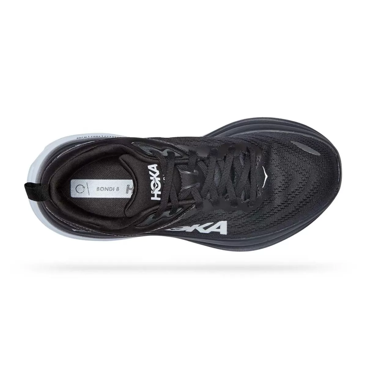 Hoka Women's Bondi 8 Black/White