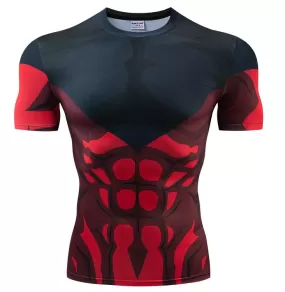 Jiren Dragon Ball Z Short Sleeve Compression Rashguard