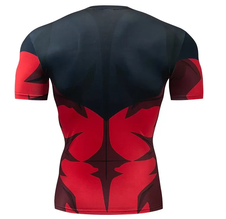 Jiren Dragon Ball Z Short Sleeve Compression Rashguard