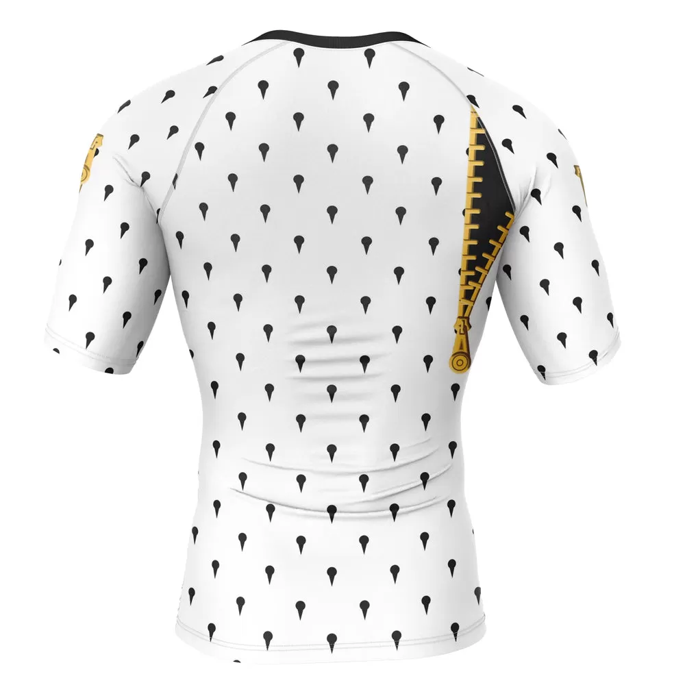 Jojo’s Bizarre Adventure 'Bruno Buccellati' Short Sleeve Compression Rashguard