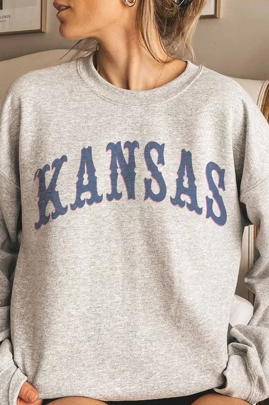 KANSAS GRAPHIC SWEATSHIRT