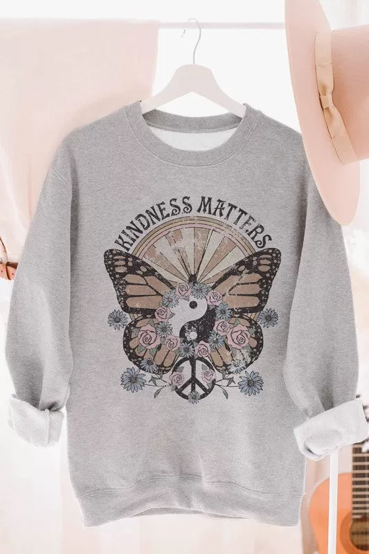 KINDNESS MATTERS SWEATSHIRT PLUS SIZE