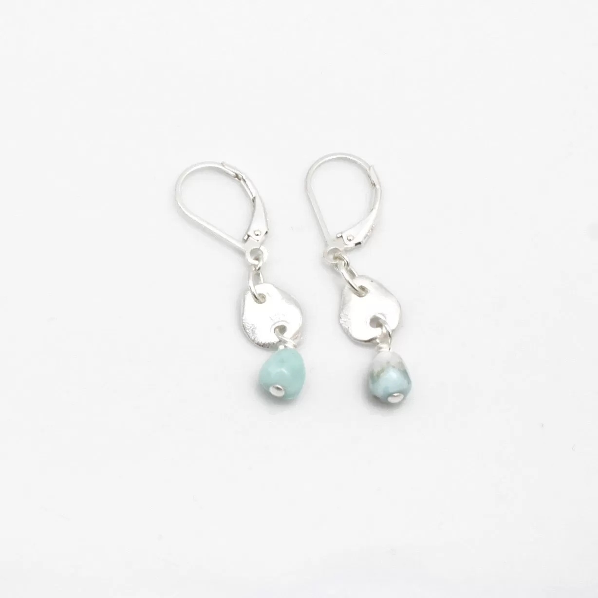 Lava Form Collection: ULI Larimar Earrings