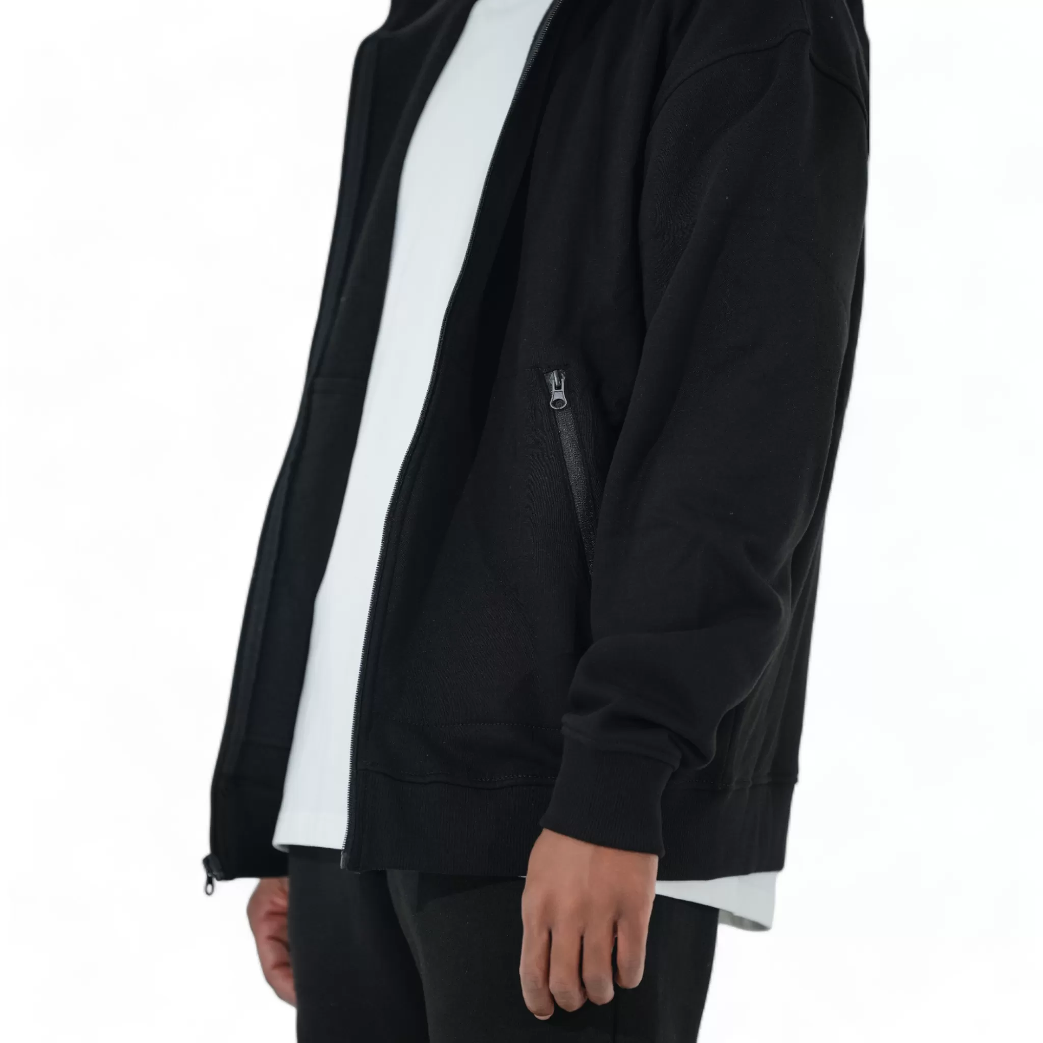 Lux Blanco Hoodie : Black