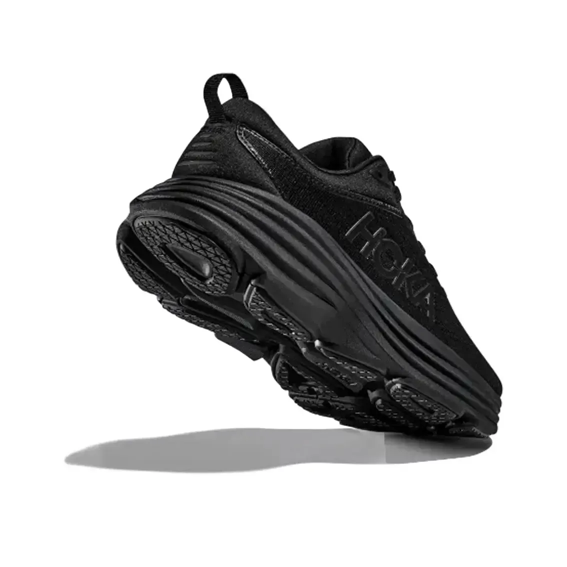 Mens Hoka Bondi 8 - Black / Black