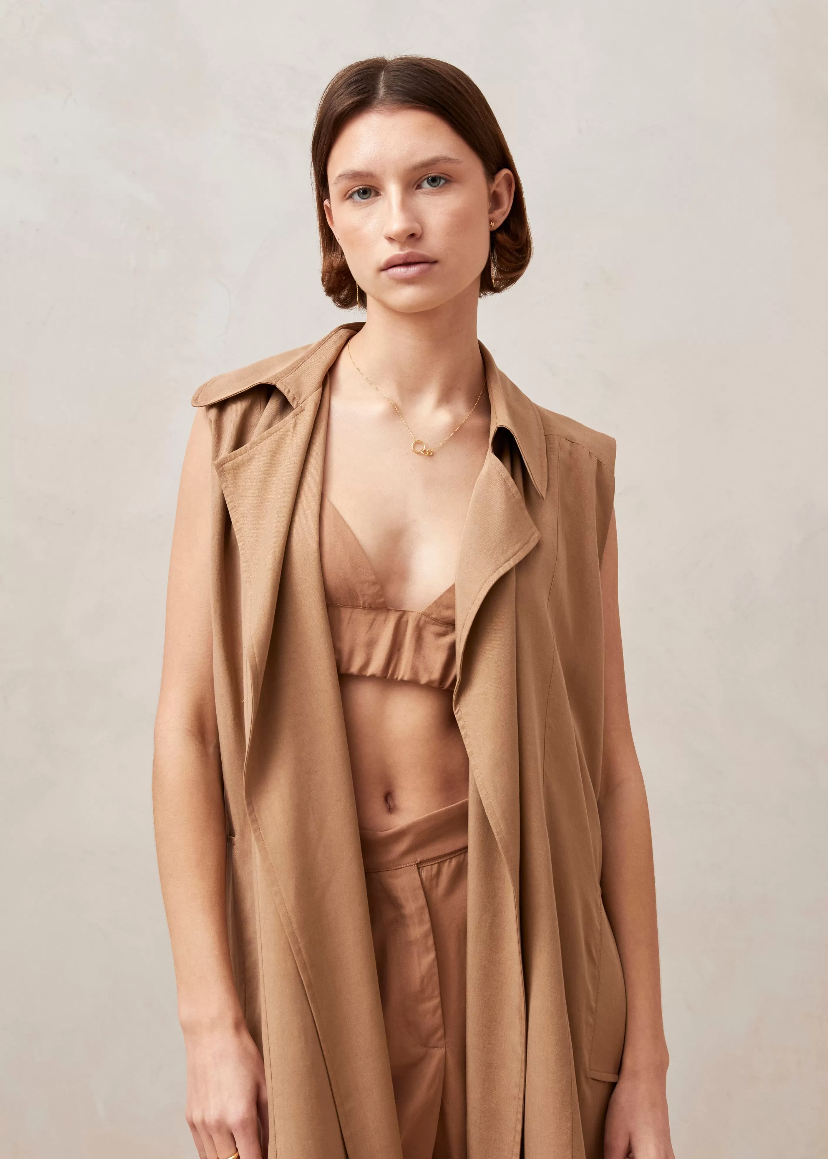 Munia Beige Coat