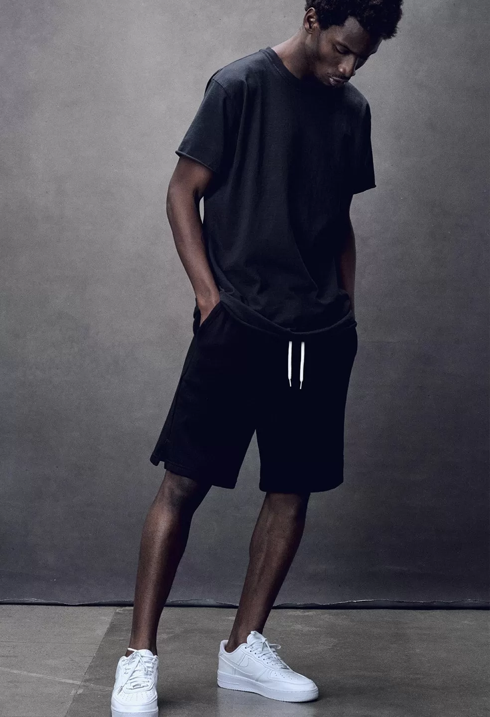 Oversized Shorts / Black