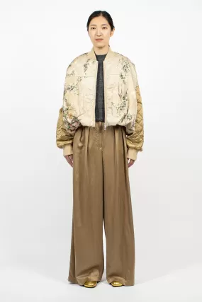 Oversized Suit Trouser Natural