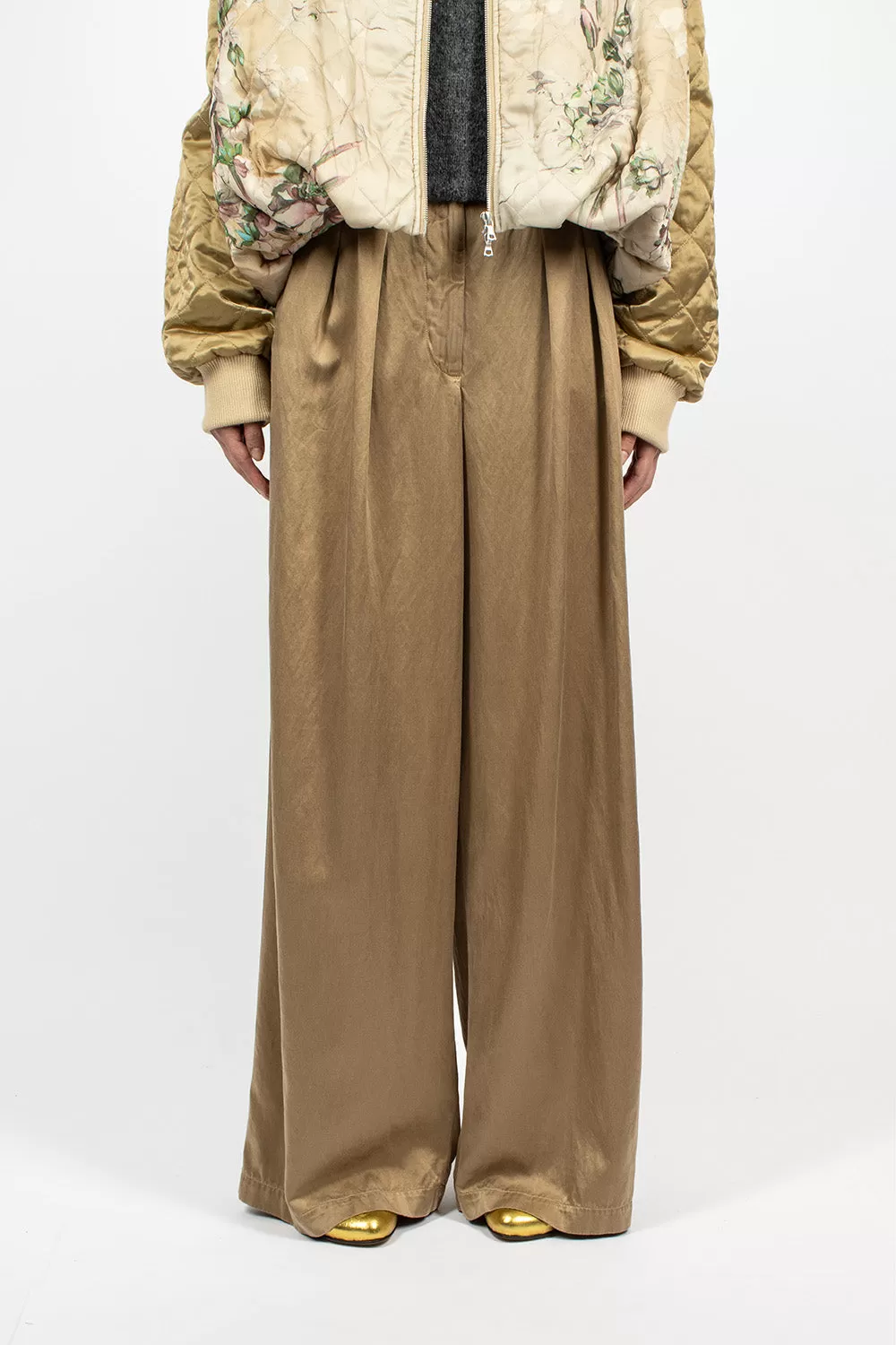 Oversized Suit Trouser Natural