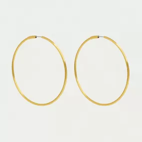 Oversized Thin Hoops