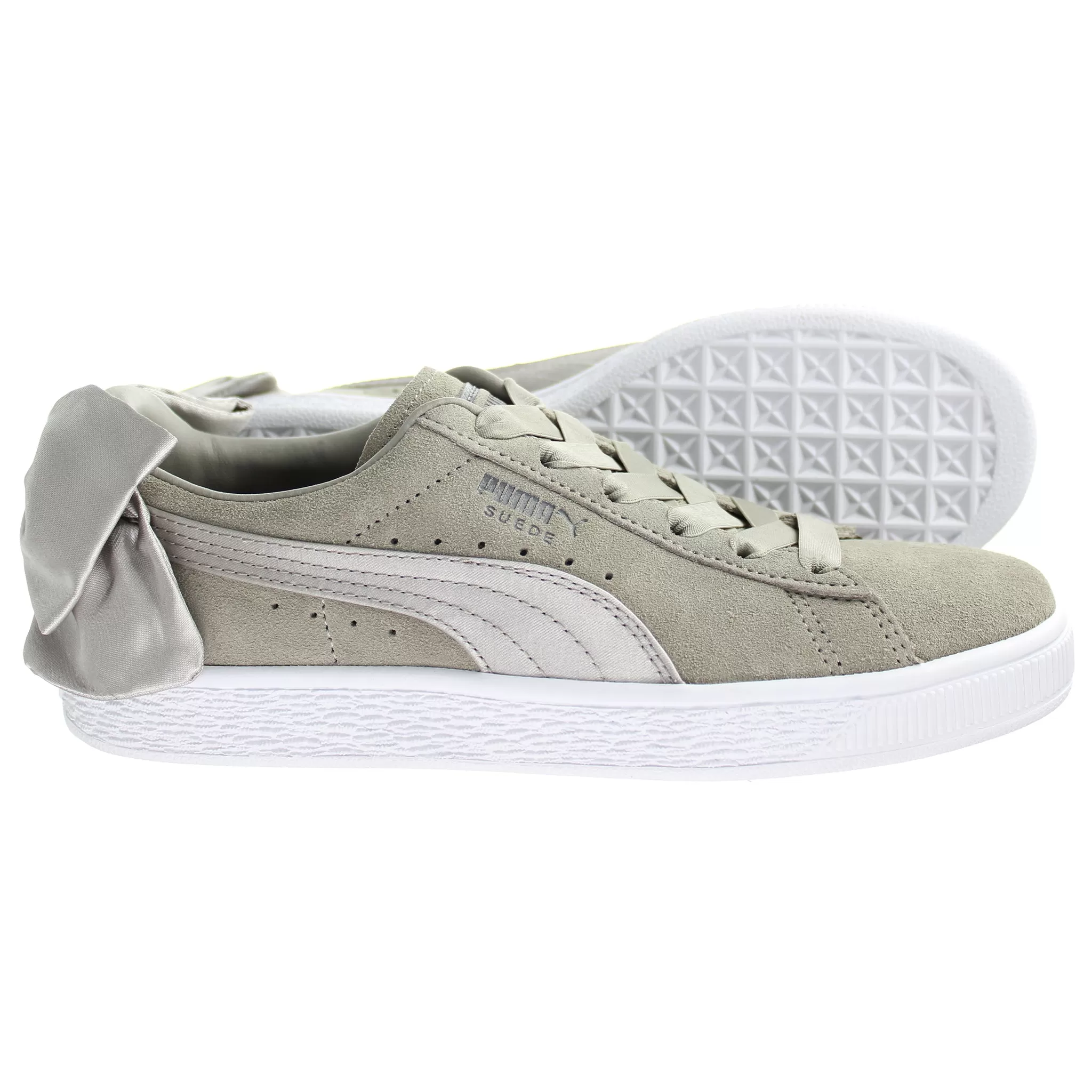 Puma Bow Womens Grey Trainers