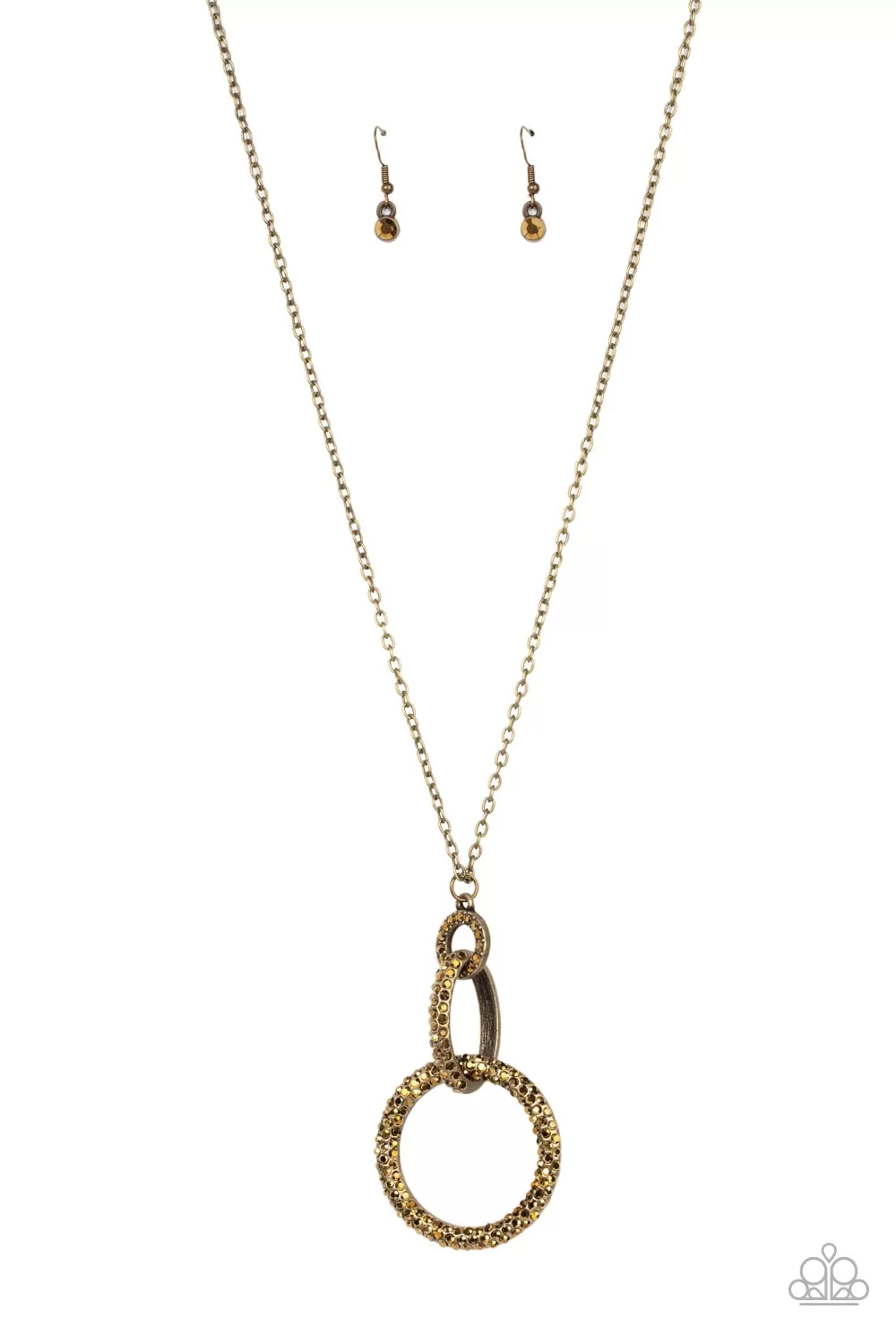 Radiant Ringleader Brass-Necklace