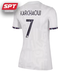 Sakina Karchaoui #7 France National Womens Away Jersey - 2023