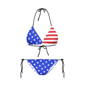 Statement-Bikini mit Sternenbesatz aus den USA