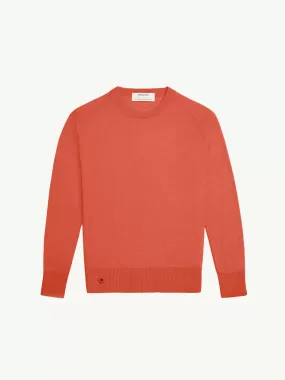 The Crewneck Light - Sunset Coral