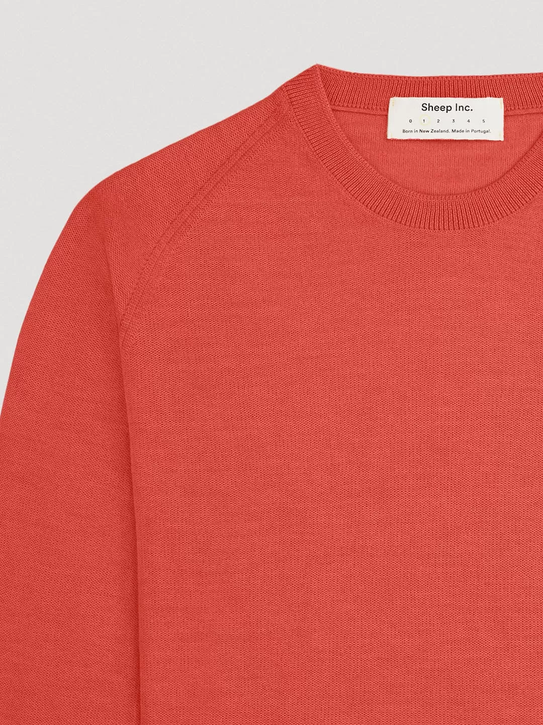 The Crewneck Light - Sunset Coral