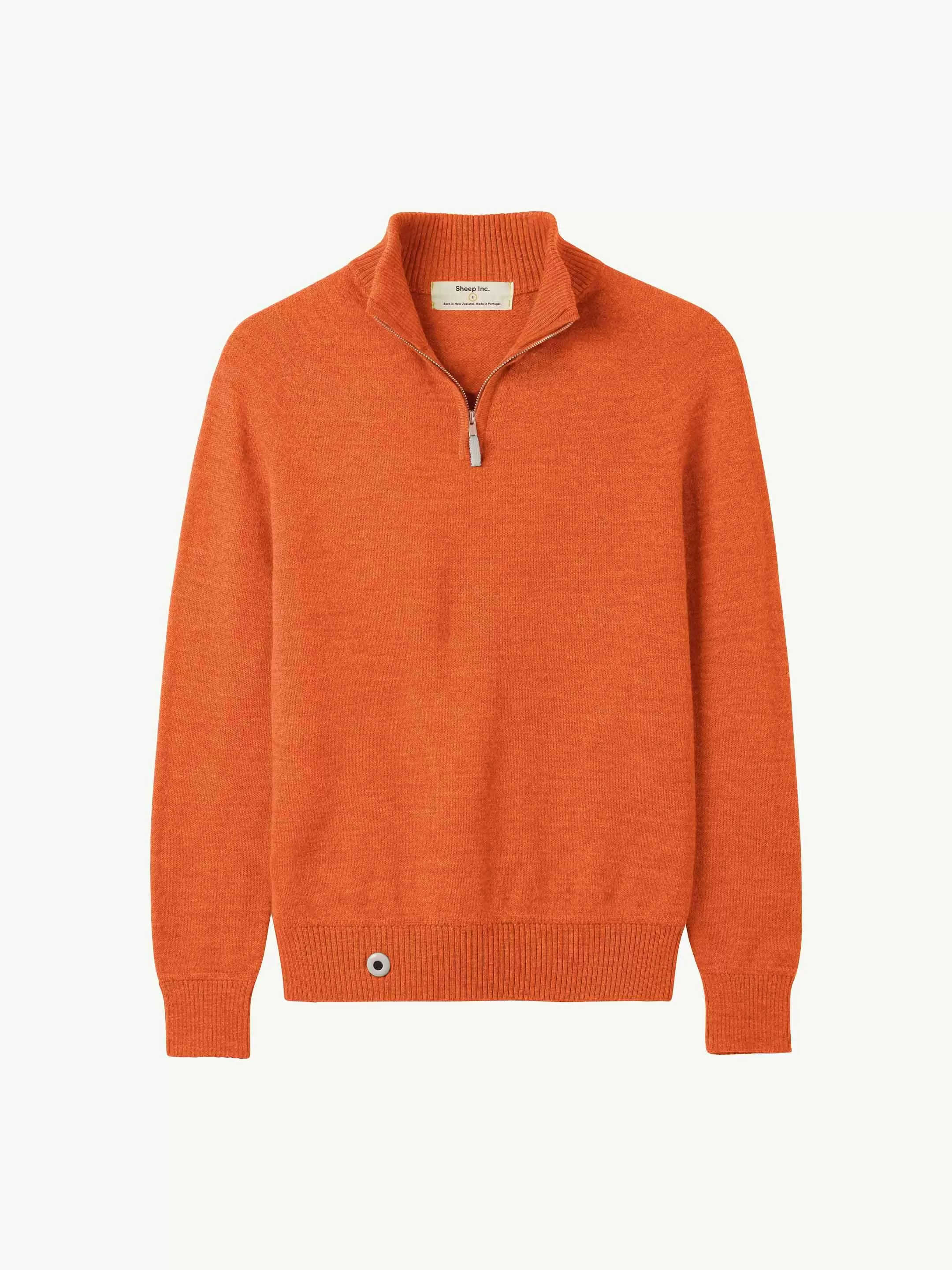 The Half Zip - Burnt Orange