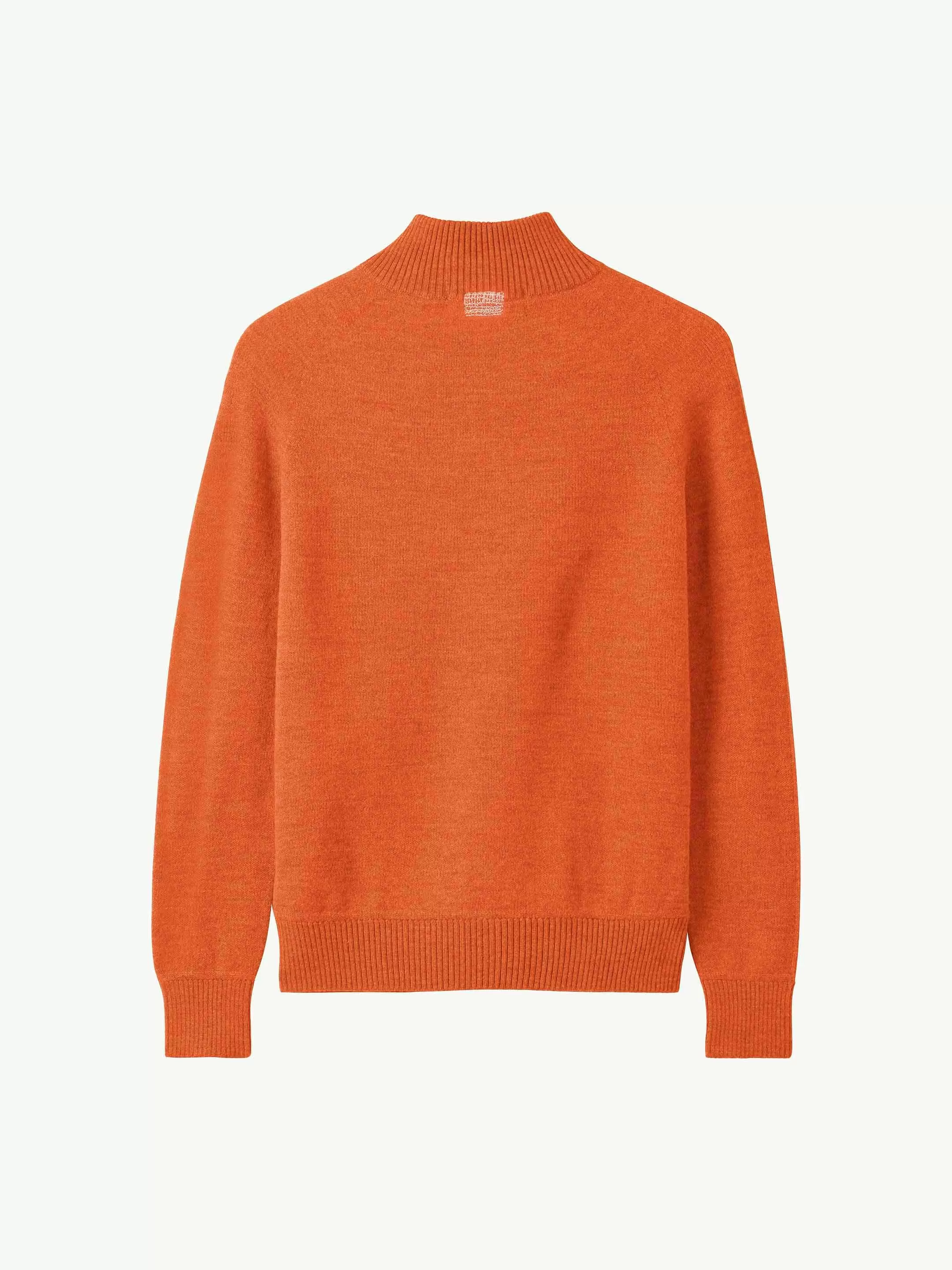 The Half Zip - Burnt Orange