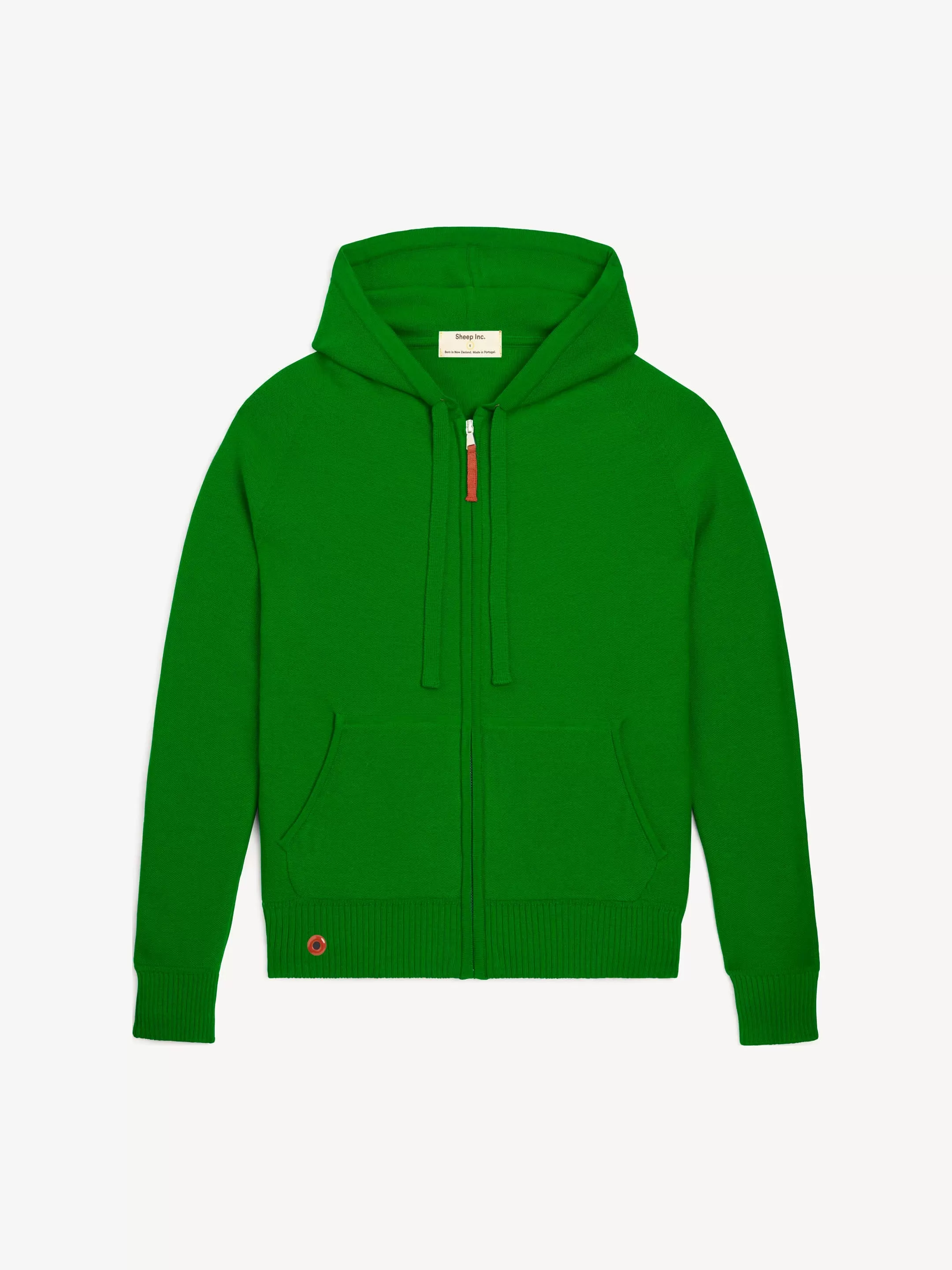 The Zip Hoodie - Bottle Green